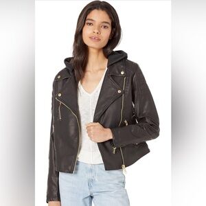 NWOT We The Free (Free People) Harriet Vegan Leather Jacket